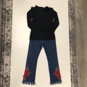 Hayden Girls Jeans and Top Set